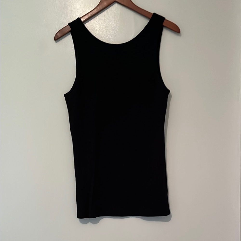 Tank Top “Girls’s Night Out” with Bedazzled Accents Large Black Sleeveless shirt - Picture 6 of 7